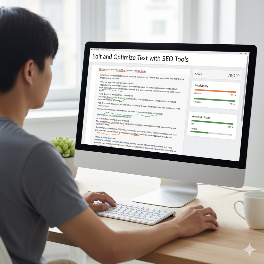 Edit and Optimize AI Text with SEO Tools
